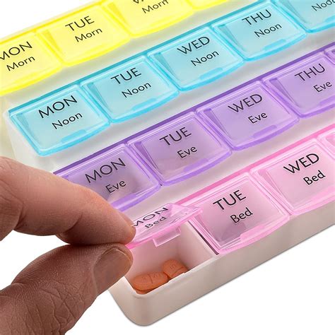 weekly pill organizer